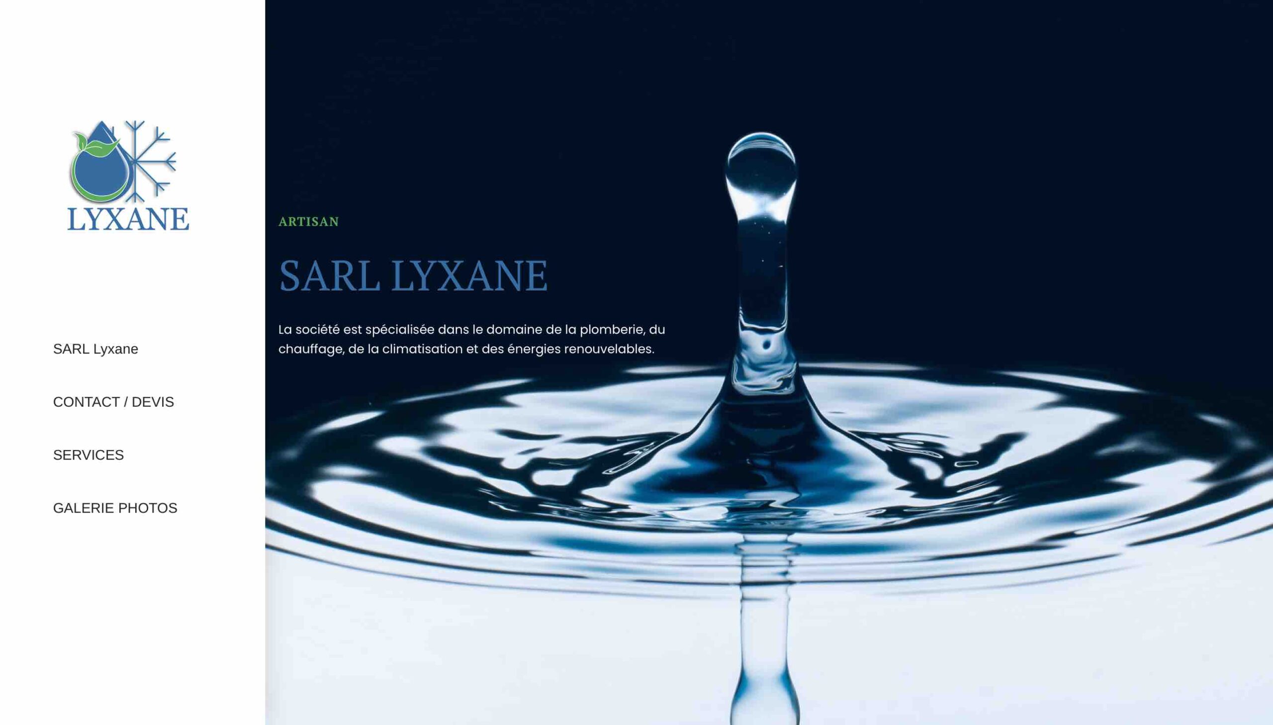 ANGELIQUE DAMOUR - projet LYXANE - home page