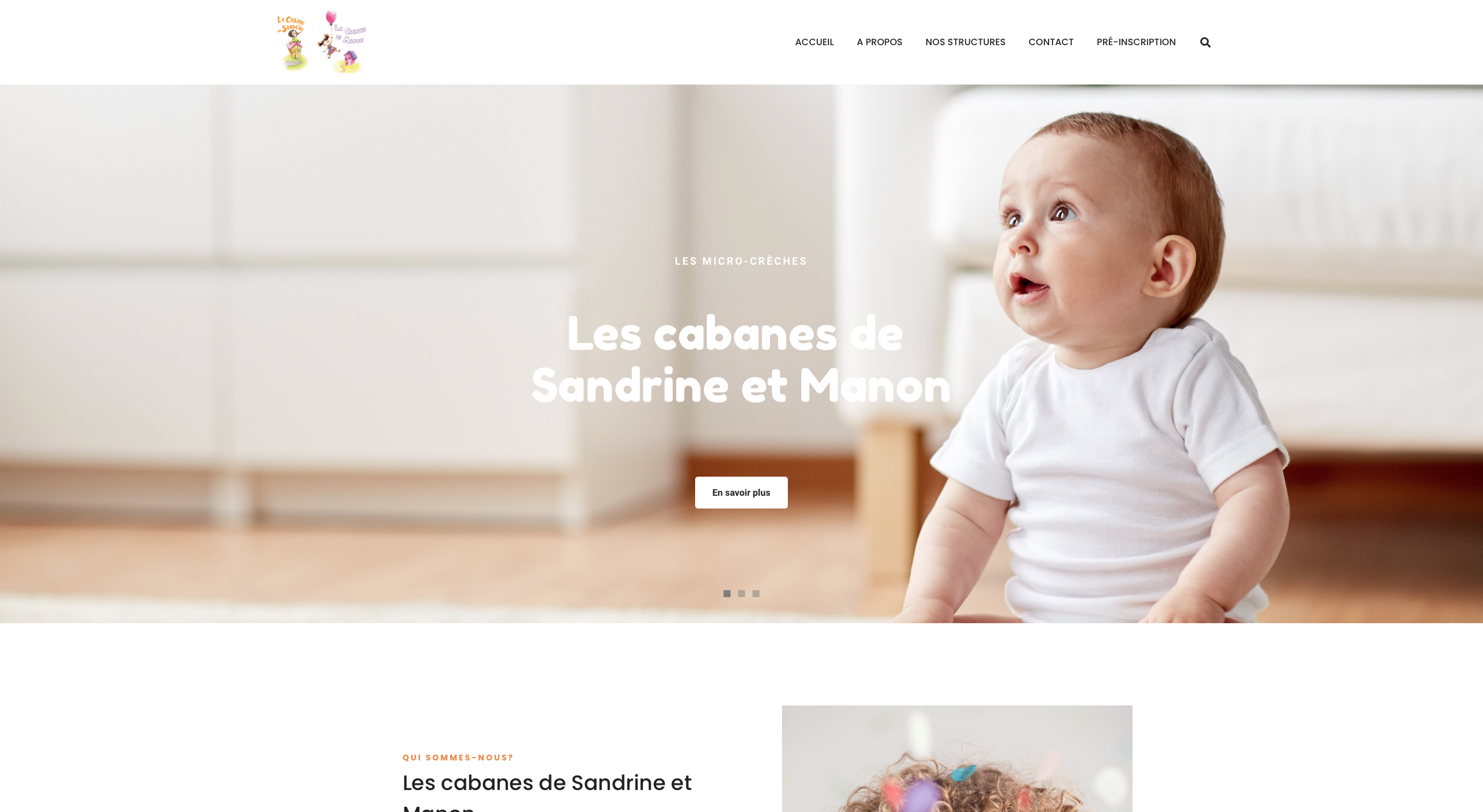 ANGELIQUE DAMOUR - projet LES CABANE DE SANDRINE ET MANON - home page