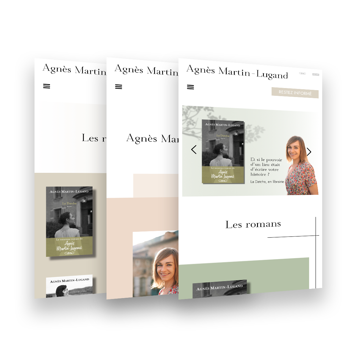 ANGELIQUE DAMOUR - projet AGNES MARTIN LUGAND - version mobile