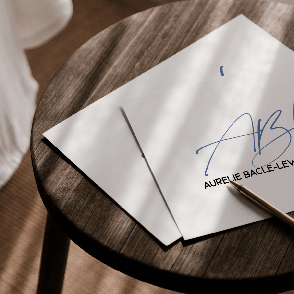 ANGELIQUE DAMOUR Design Studio - communication print