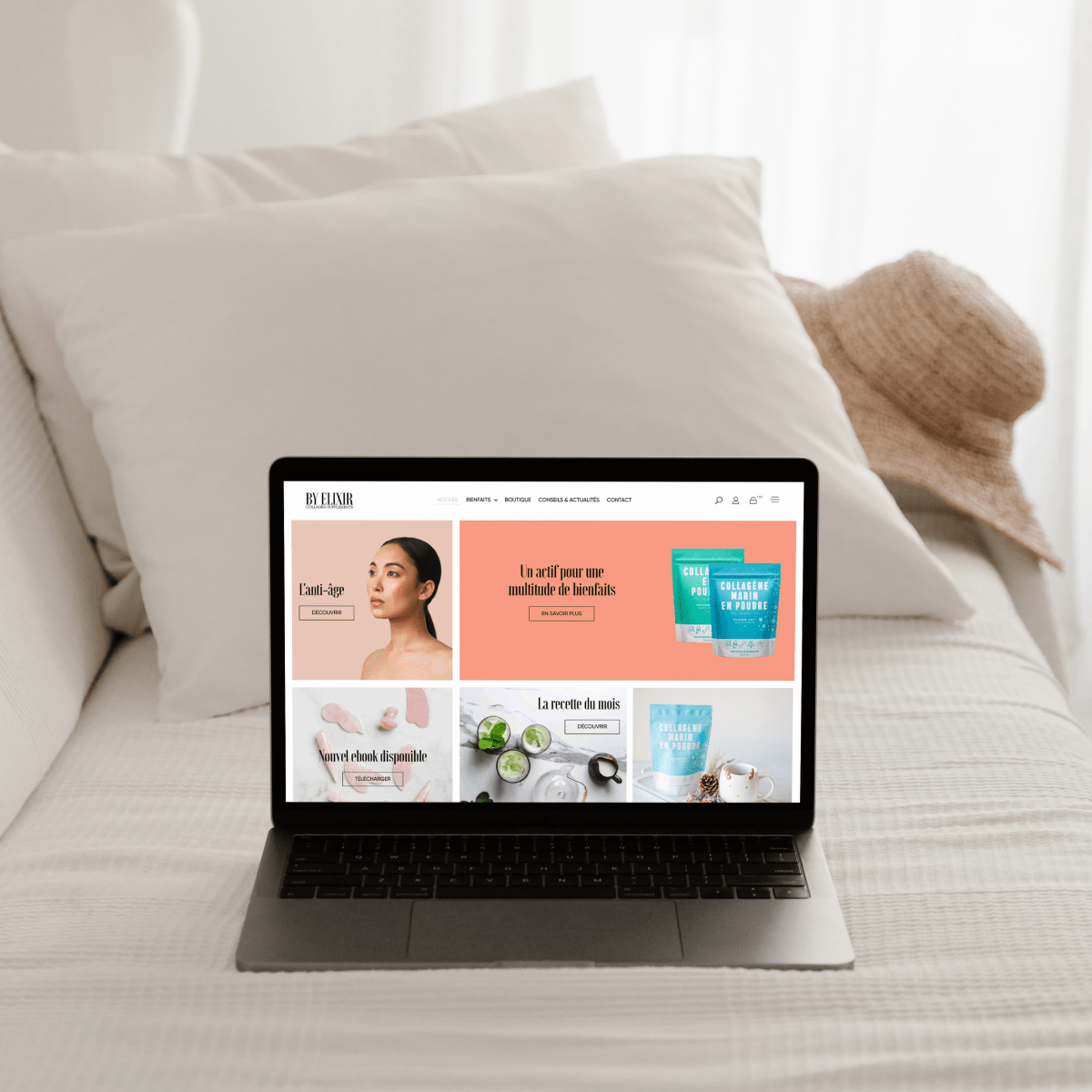 ANGELIQUE DAMOUR Design Studio - site web