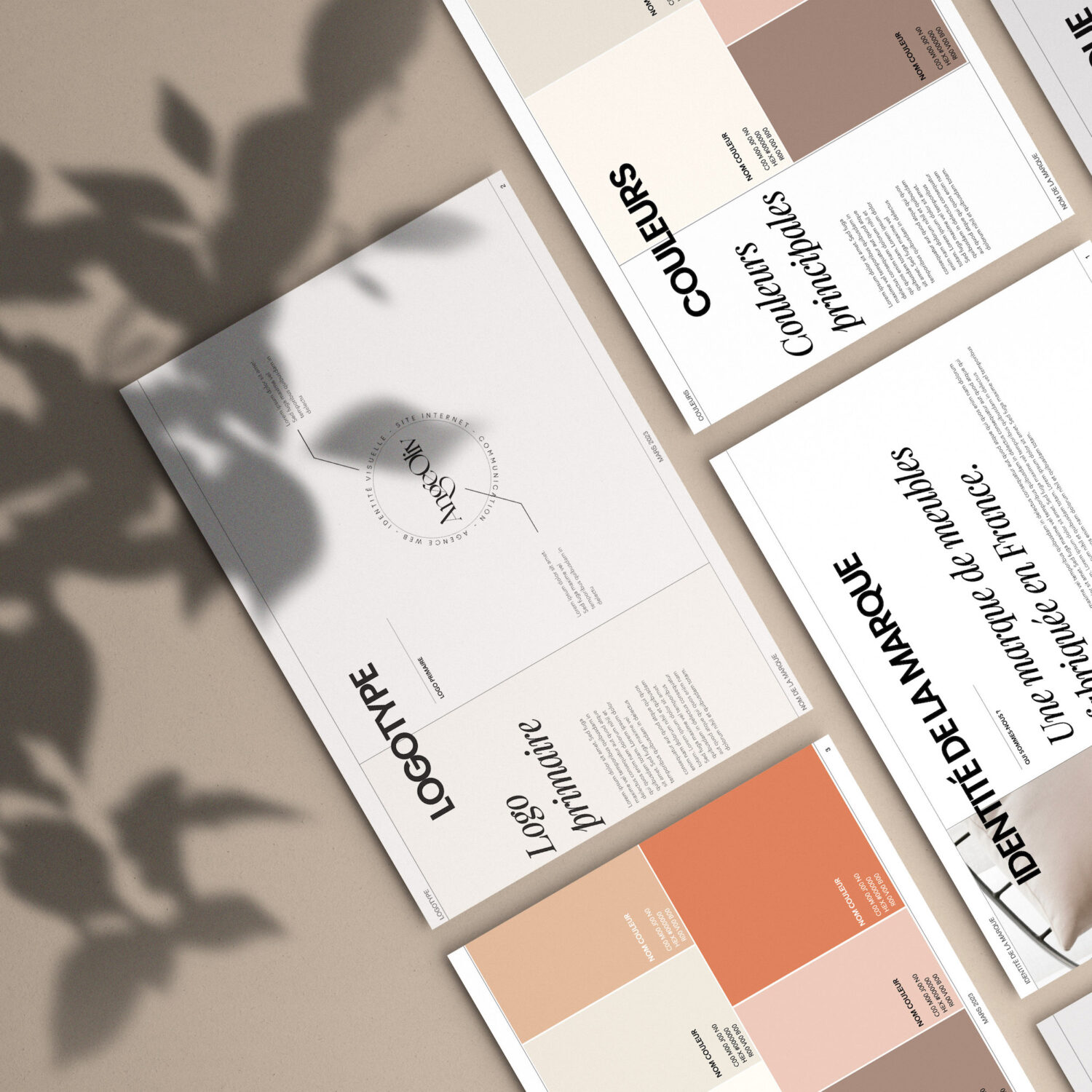ANGELIQUE DAMOUR Design Studio - identité visuelle