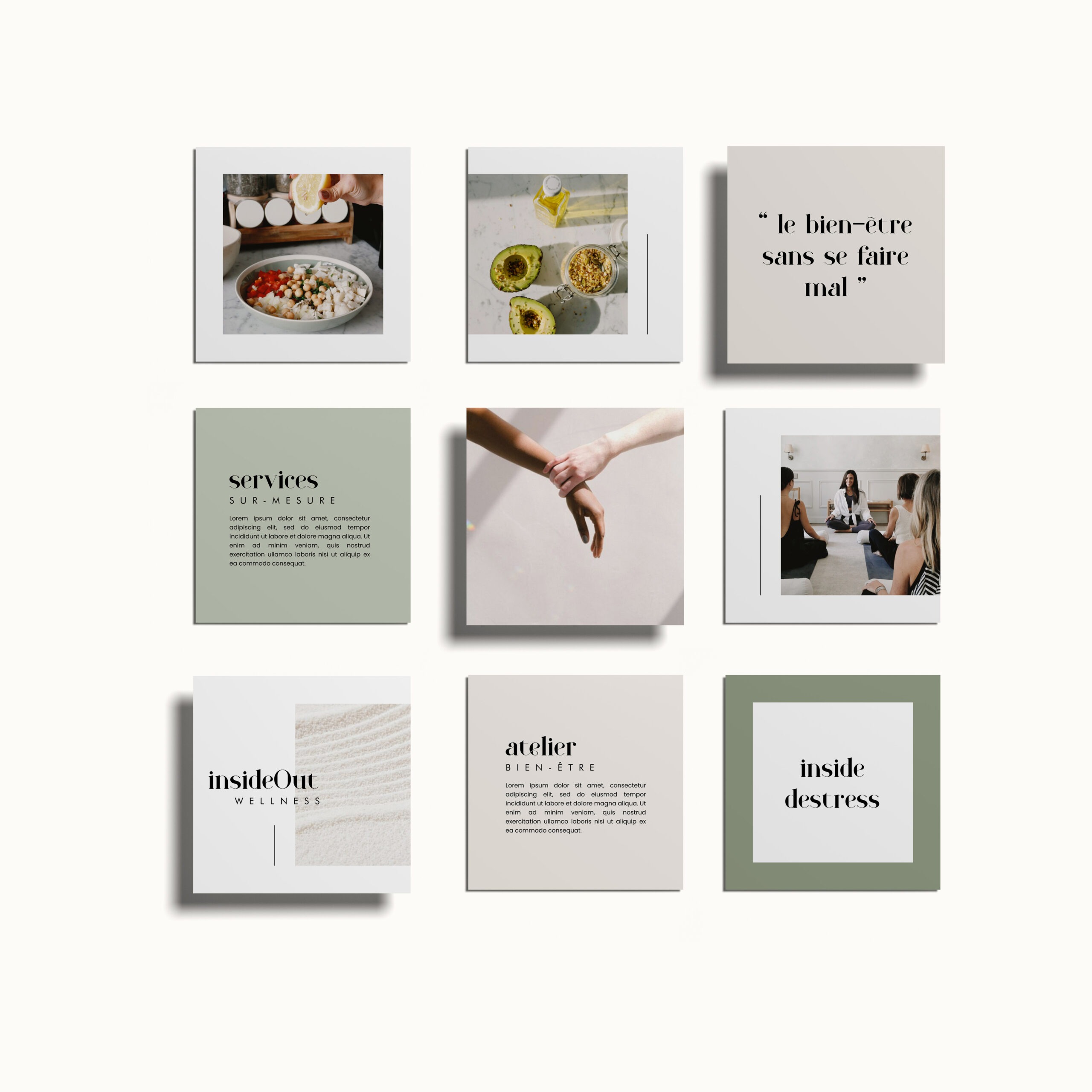 Communication digital - Réseaux sociaux - ANGELIQUE DAMOUR Design studio - insideOut feed insta 3