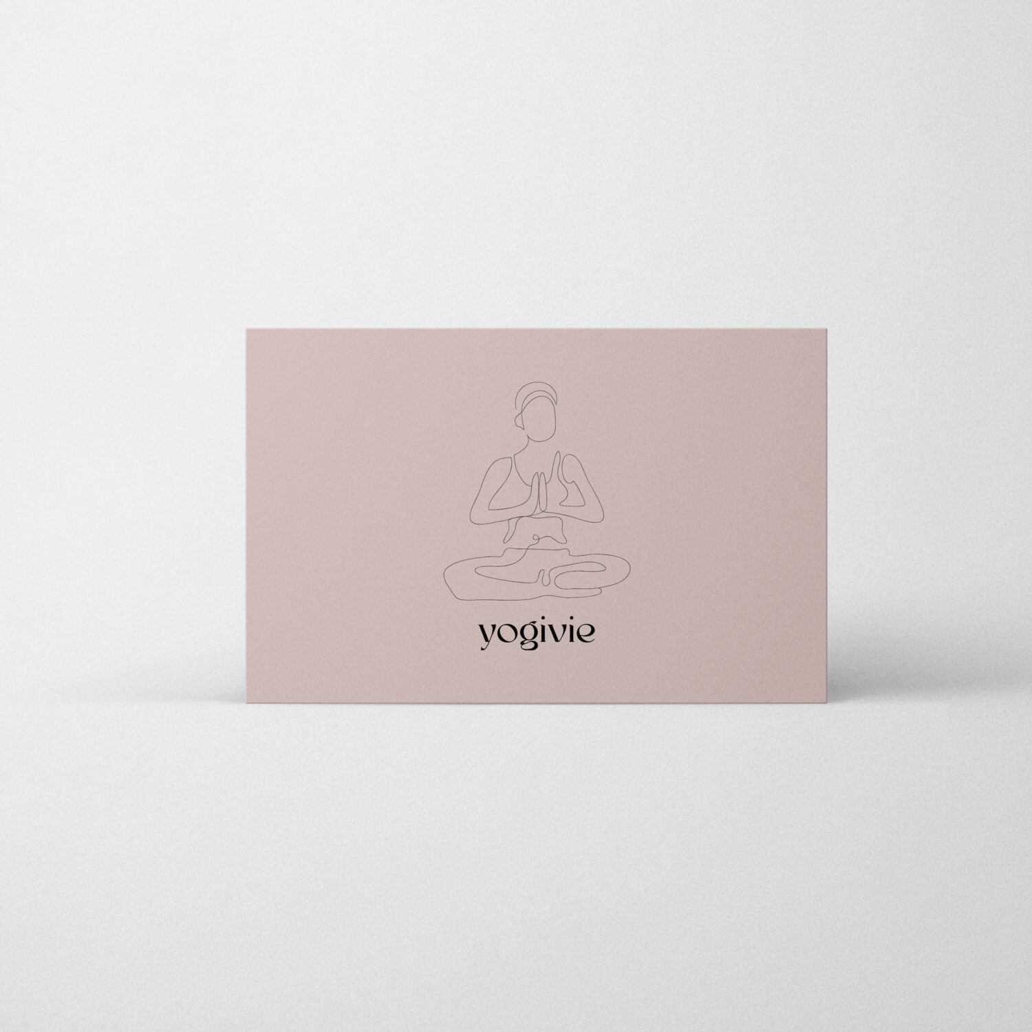 Création d'une carte de visite - ANGELIQUE DAMOUR Design Studio - YOGIVIE - recto 2