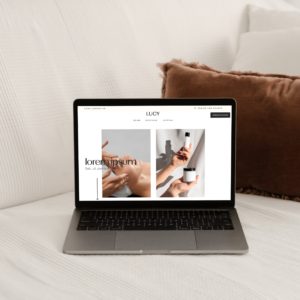 Template Kit Elementor - ANGELIQUE DAMOUR Design Studio - LUCY - bannière